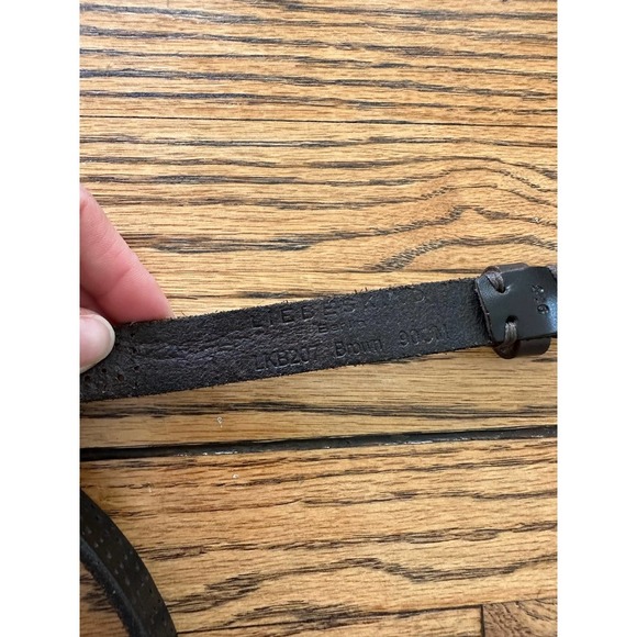 Liebeskind Belt Size 90cm Dark Brown - Picture 2 of 3